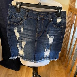 Forever 21 denim skirt